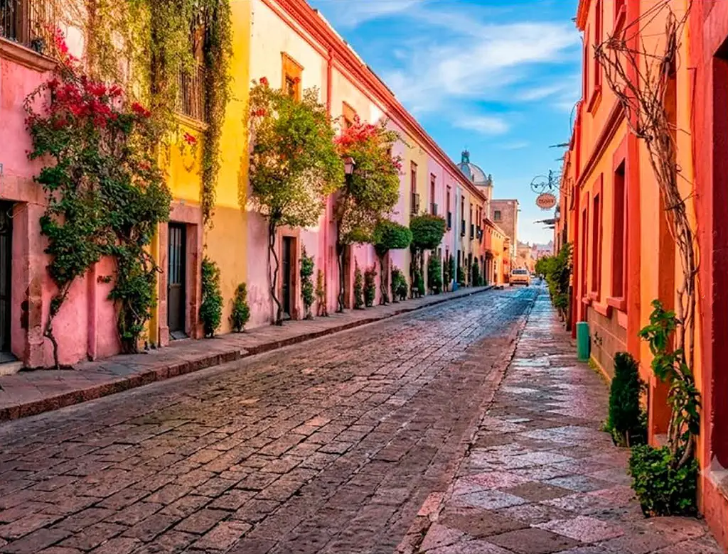 Calle en Querétaro, Hotel Boutique Casa Altamira